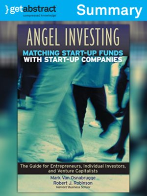 cover image of Angel Investing (Summary)